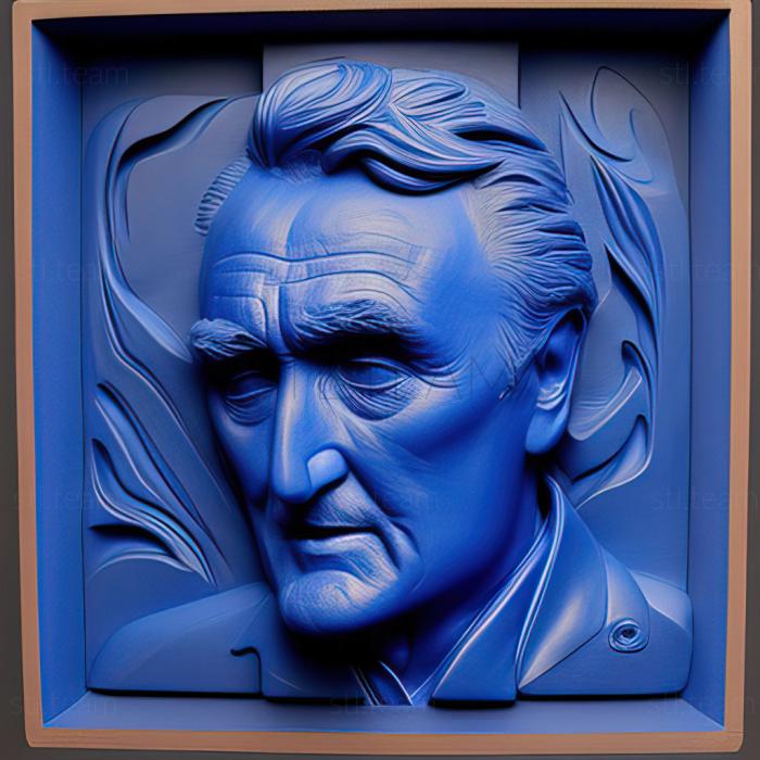 3D model Frank Booth Blue VelvetDennis Hopper (STL)